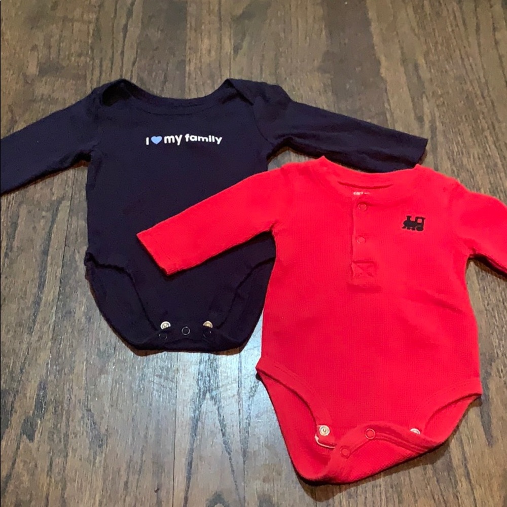 Long sleeve onesie size 3mo